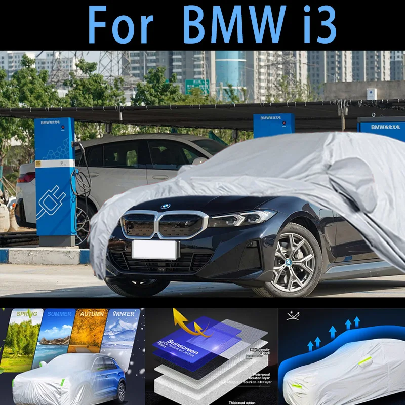 

For BMW i3 Outdoor Protection Full Car Covers Snow Cover Sunshade Waterproof Dustproof Exterior Car cover protection