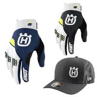 2025 husqvarna Motocross Glove Top Navy MX Gloves Off Road Motorcycle Glove MTB Dirt Bike Gloves