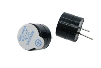 10pcs 5V Active Buzzer Magnetic Long Continous Beep Tone Alarm Ringer 12MM  MINI Active Piezo Buzzers Fit For Computers Printers