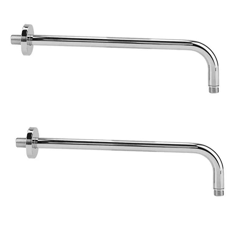 

ABWZ-2X Shower Wall-Mounted Extension Rod Stainless Steel Shower Extension Tube Ceiling Shower Accessory