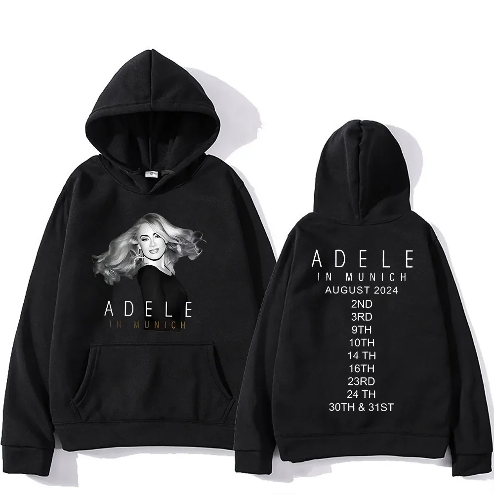Adele men's hoodie with pattern prints is a beautiful and comfortable retro casual sweatshirt for men