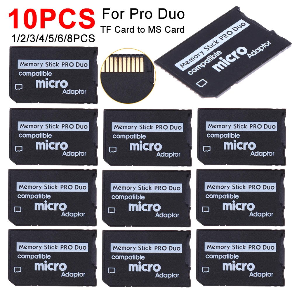 

30-1 шт. адаптер для карты памяти с поддержкой SD-карты для памяти PSP SD-карты 1MB-128GB Memory Stick Pro Duo