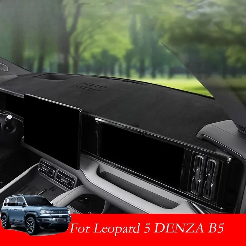 RHD LHD For BYD Equation Leopard 5 Denza B5 2025 Car Dashboard Cover Dash Board Sun Shade Anti-UV Avoid Light Mat  Accessories