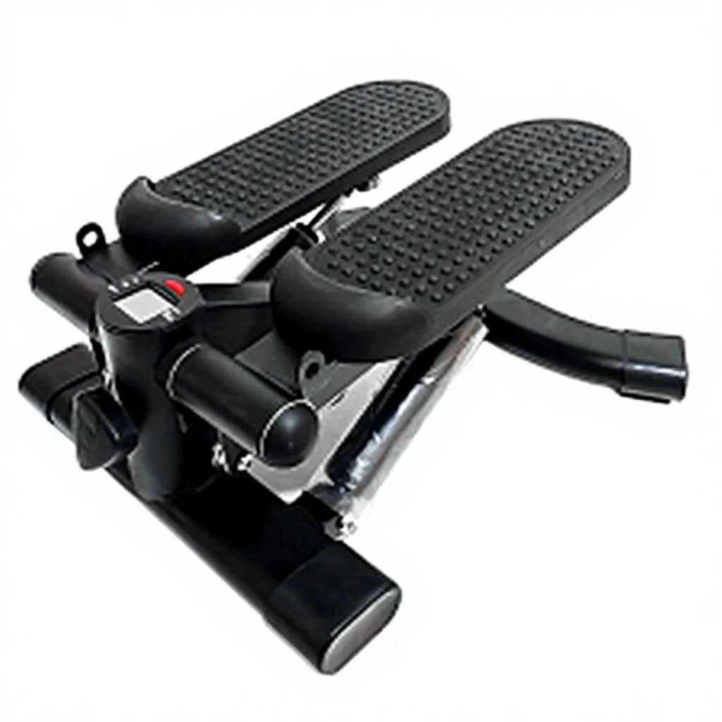 Multi‑Functional Steel Pedal Mini Stepper Compact Fitness Machine For Indoor Stair Cardio Workout Training
