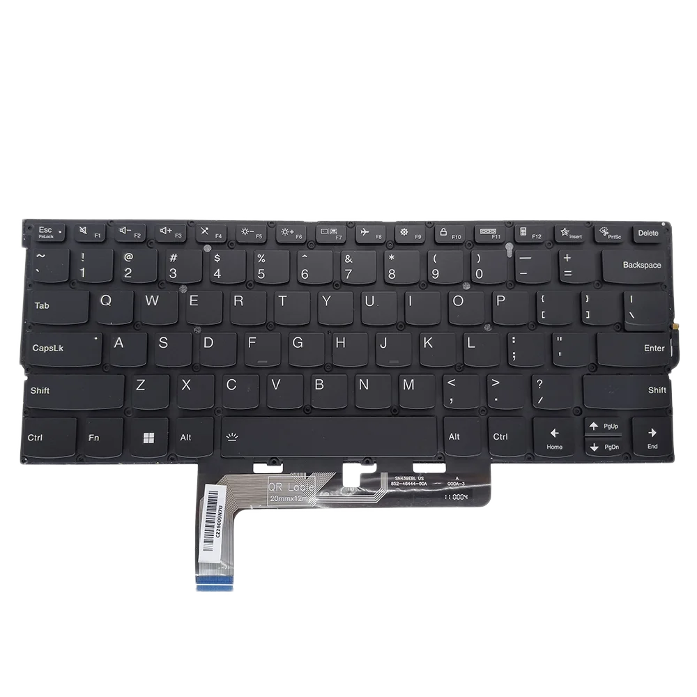 Imagem -06 - Teclado Retroiluminado para Lenovo Ideapad Slim 14itl 14 Itl05 82d2 82d1 Pr4uxb-usa Sn20y70470 Notebook pc sp la us