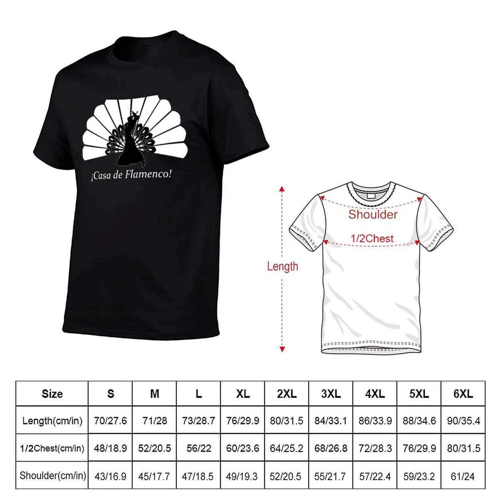 Casa de Flamenco (Assorted Colours) T-Shirt luxury designer custom t-shirts mens vintage t shirts