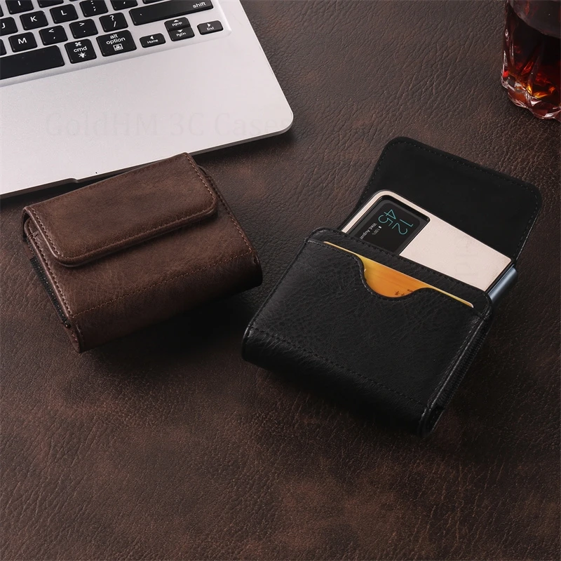 

For Blackview Hero 10 Card Holder Phone Pouch Leather Case For Blackview Hero 10 Magnetic Waist Bag For Blackview Hero 10 Fundas