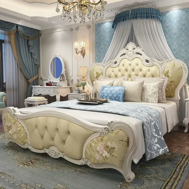 

z Livingroom Beds Human Twin Fabric White Side Modern Full Style Single Princess White Frames Bed