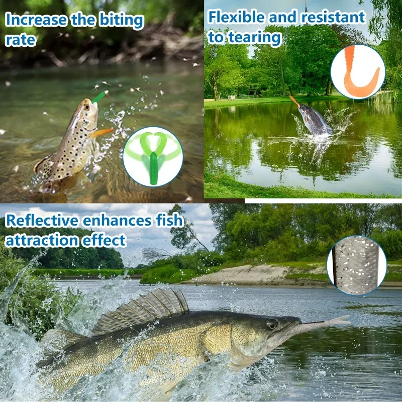 낚시 미끼 블라인드 박스, 크리스마스 카운트다운 낚시 기어 세트, 미스터리 박스, 달력 상자, 미끼 테마, 낚시 애호가 선물, 24 개