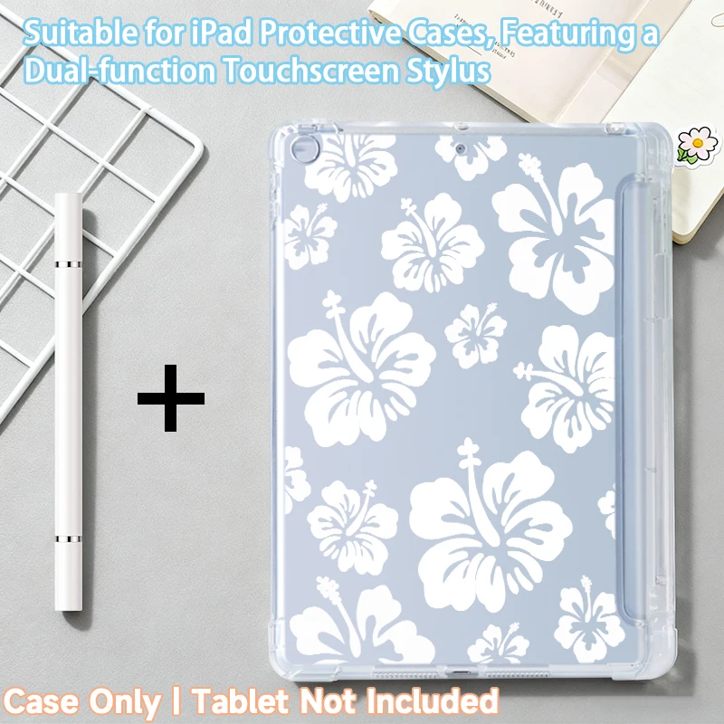 Suitable for iPad10 A16 protective case with a capacitive stylus，for iPadAir5 Pro11 13 7/8/9 gen 9.7 10.5 mini，iPad single case