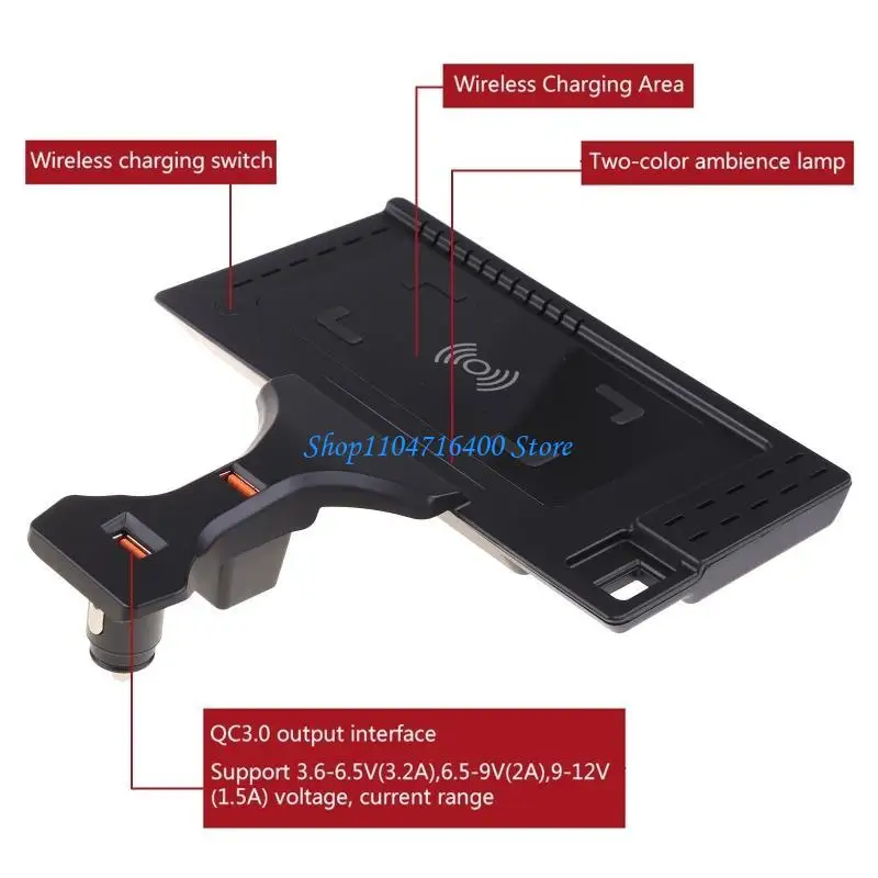 y1gd Wireless Charging for X3 19-21 Fast Phone Holder Plate Modification