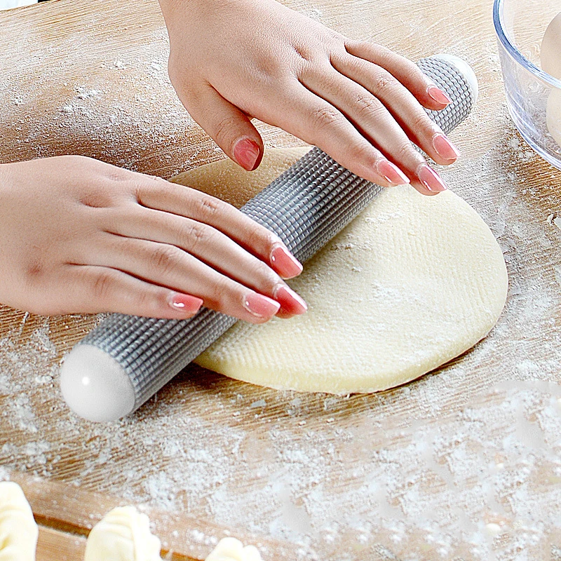 Rolling Pin Sliding Non Stick Baking and Cooking Tools Useful Making Kitchen Cake Dough Pastry Roller Sugar Turning Crafts Bar