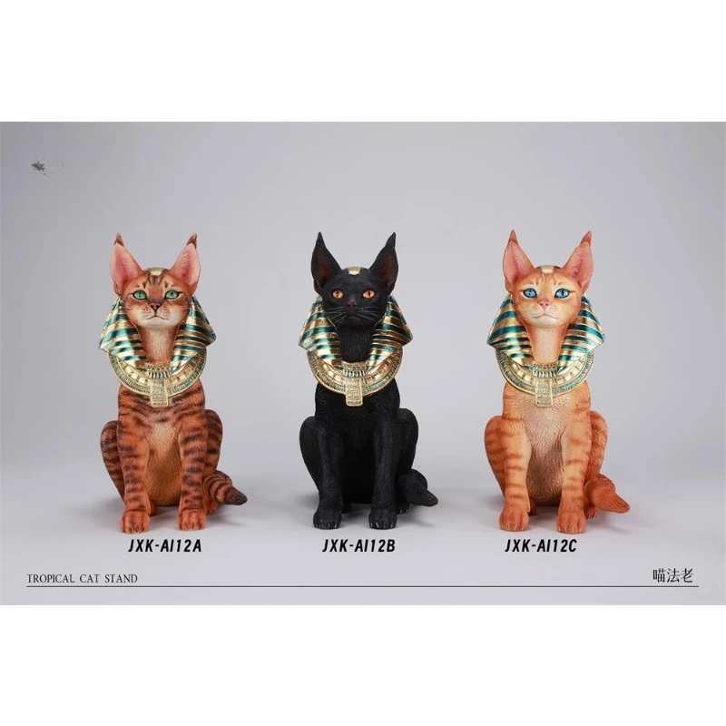 

Pre Sale JXK Handmade Cat Pharaoh Model Cute Egyptian Cat Animal Model for Action Figures Desktop Creative Gift Ornament