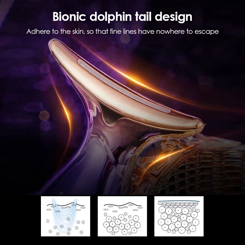 多機能リフティングと引き締めマッサージ導入者家庭用顔と首の若返りマッサージ美容ツールアンチエイジングギフト