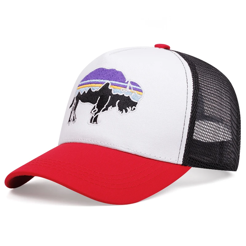 قبعة بيسبول لطيفة للنساء والرجال في الهواء الطلق، قبعة صيفية للتظليل والتهوية، قبعة شبكية لسائقي الشاحنات #5