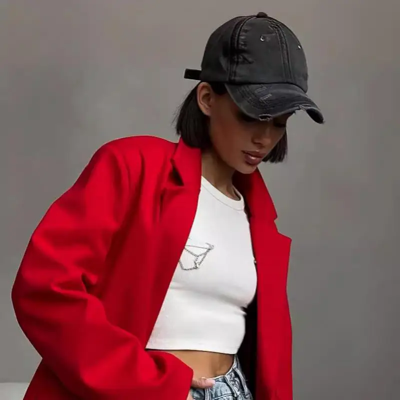 Spicy Girl Solid Color Inner Layer With Anti Glare Design For Women's Racerback Vest And Bottom Strap For External Wear