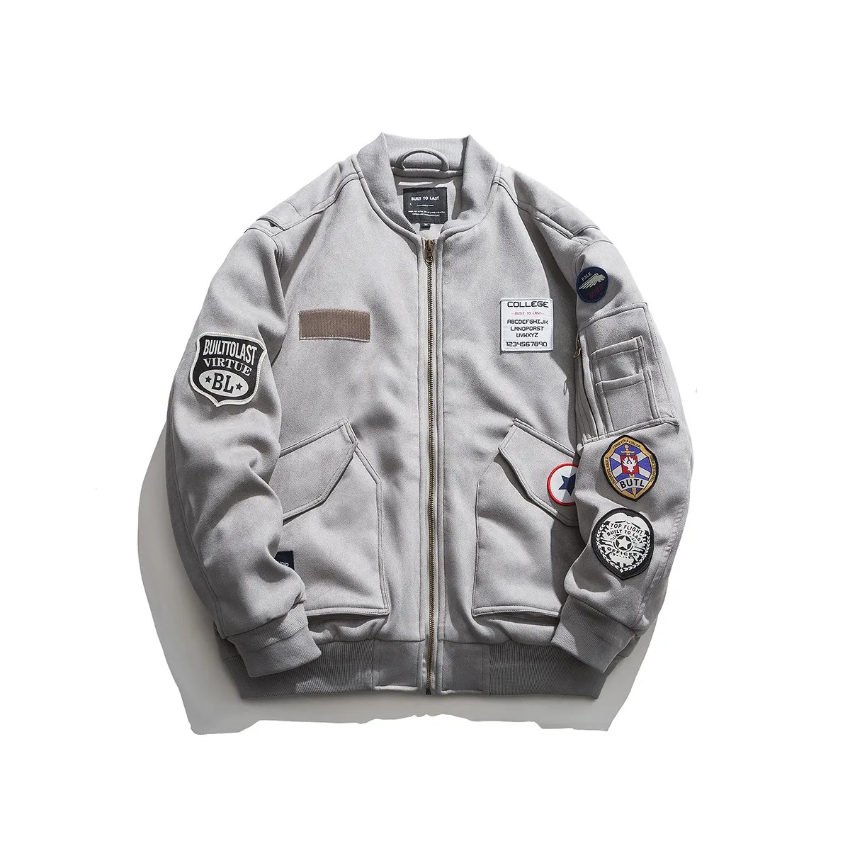 Japanese Fashion Brand 2025 Winter Hot Selling Jacket New Retro Badge Design Cotton Coat Men's and Women's Outwear