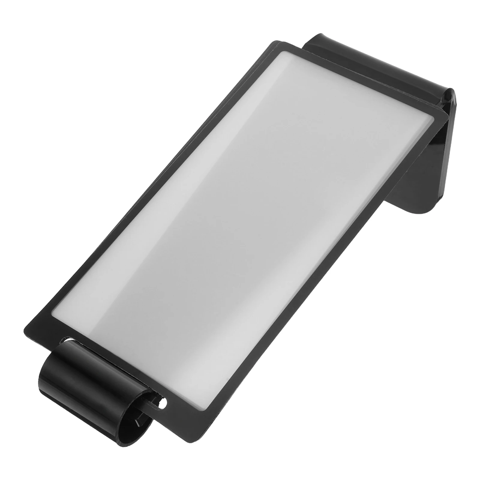 

Page Turning Card Display Stand Menu Holder Desk Sign Advertising Rack Flip Document Acrylic Shelf Tabletop Stable