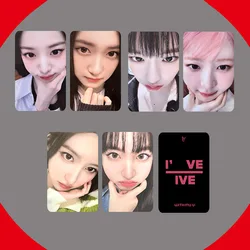 6pcs/zestaw Kpop Idol karty Lomo fotokartów fotokartka pocztówka z muu dla kolekcja dla fanów