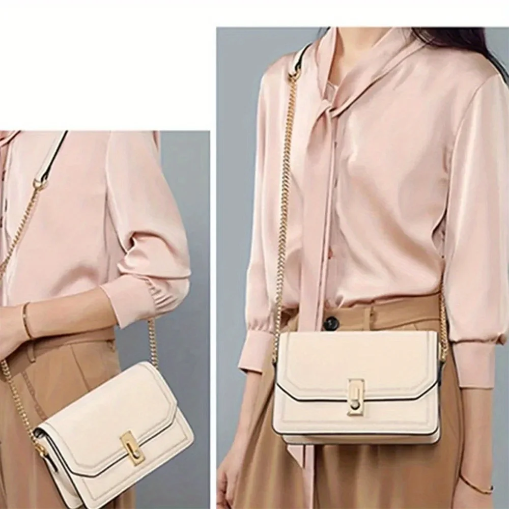 120 سنتيمتر/47.2in حقيبة معدنية سلسلة استبدال أكياس بولي PU الأشرطة DIY بها بنفسك حقيبة يد مقابض الكتف الأشرطة اكسسوارات أكياس مقابض