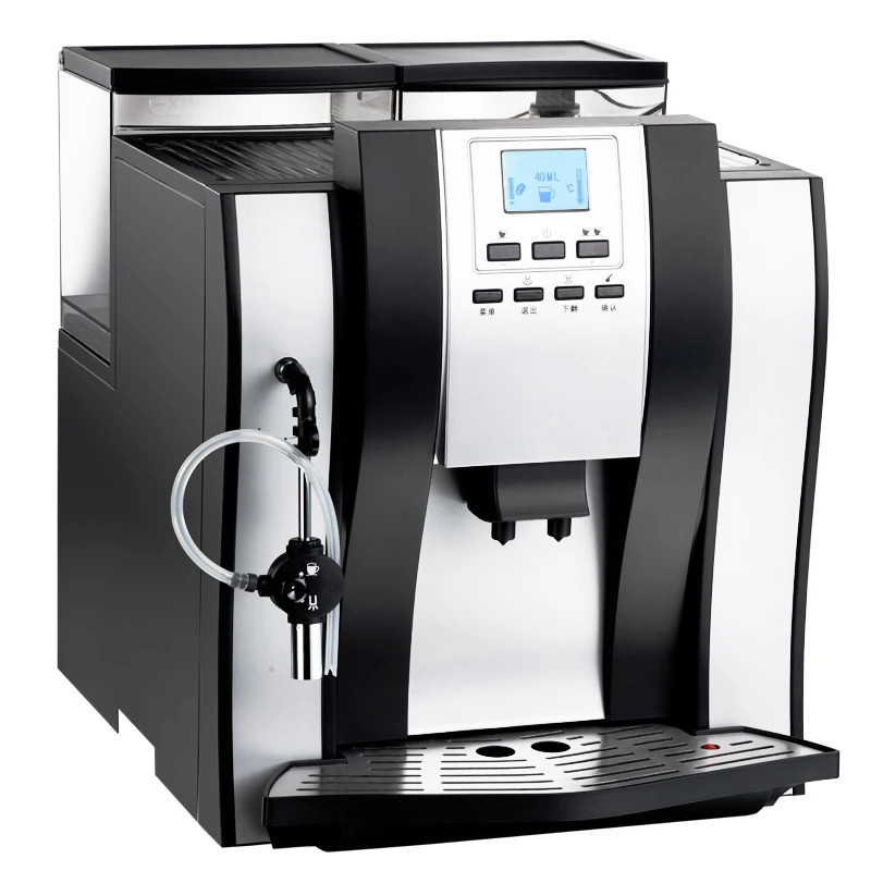 Koffiezetapparaat Machine Cup Commerciële Elektrische Italiaanse Met Molen Enkele Bonen Naar Slimme Automatische Makers Espresso