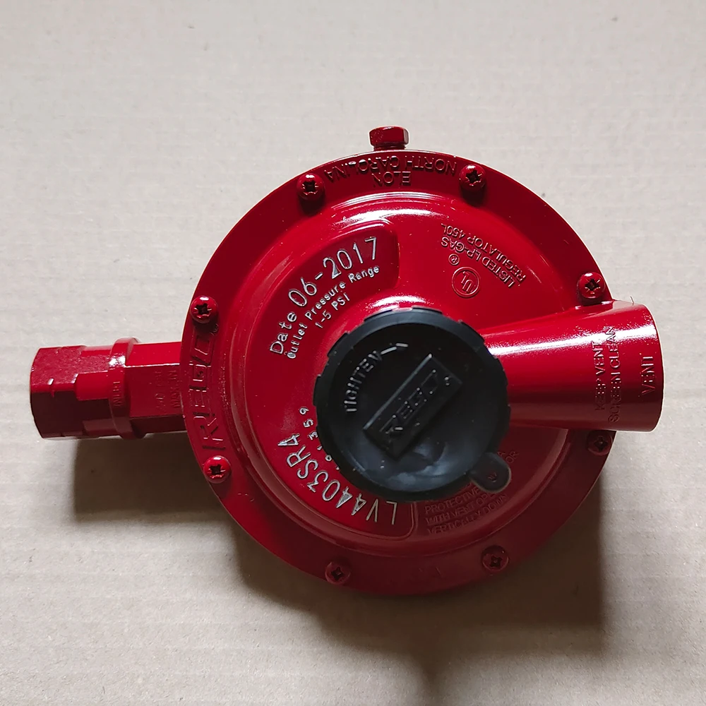 REGO Regulator LV4403SR4 57kg/h LPG High Pressure First Stage Regulators Cylinder Pipe Pressure Reducing Valve 1/2" - Image 4