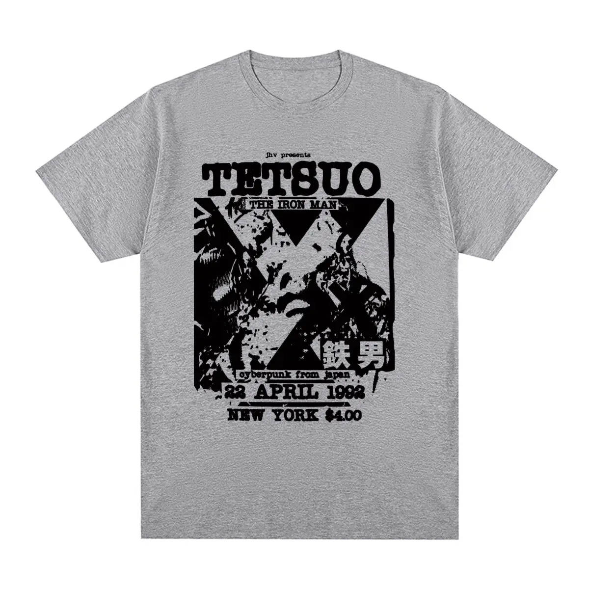 

Tetsuo, железный человек, Винтажная футболка из хлопка с японским фильмом, Shinya Tsukamoto, Мужская футболка, новая футболка, женские топы