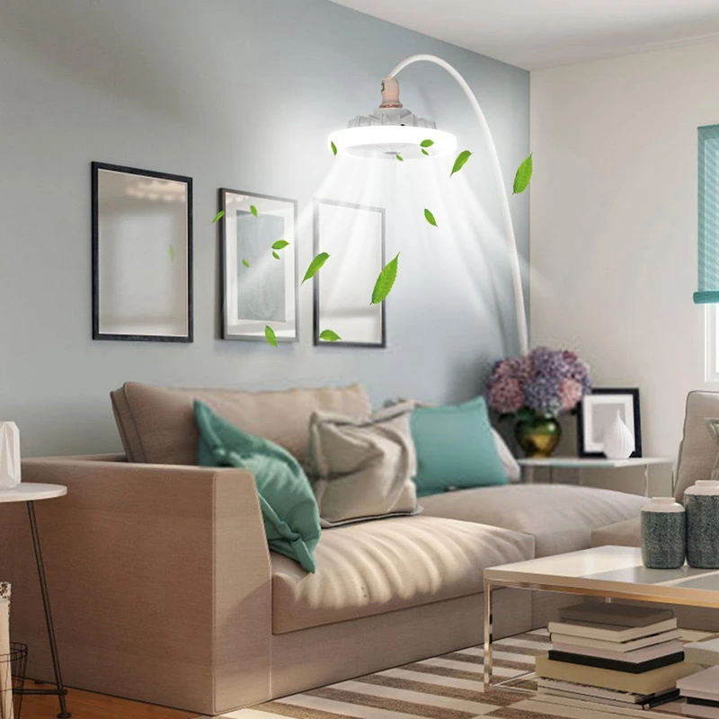 With Remote Control Lighting Fan Light, Bedroom Fan Light, Three-Level Brightness And Color Temperature Adjustment Durable