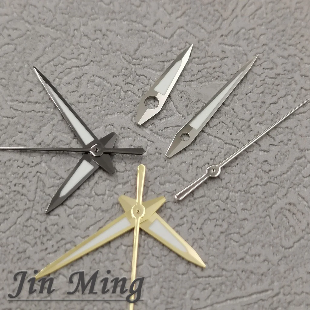 ساعة يد عالية الجودة 12.5*12*8 مللي متر الأخضر مضيئة الفضة بندقية ارتفع الذهب ل NH35/NH36 /4R/ 7S حركة الساعات اكسسوارات