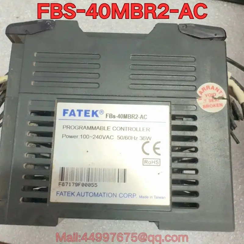 Second-hand FBS-40MBR2-AC PLC controller functional test is normal Latest prices for August 2026