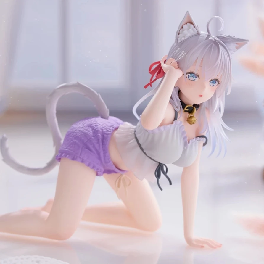 

Original TAITO Desktop Cute Alya Alisa Mikhailovna Kujou Nekomimi Room Wear Ver. Action Figure Toys PVC Model toy