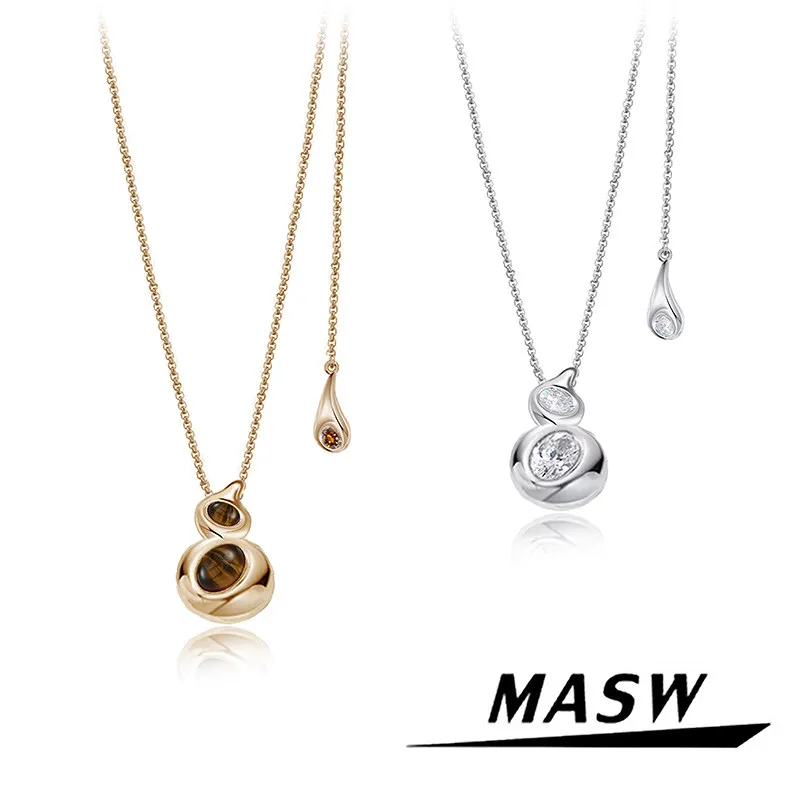 

MASW оригинальный дизайн, винтажные хит продаж, крутые трендовые ожерелья в виде тыквы для женщин, подарки на вечеринку, модные украшения, изысканные аксессуары