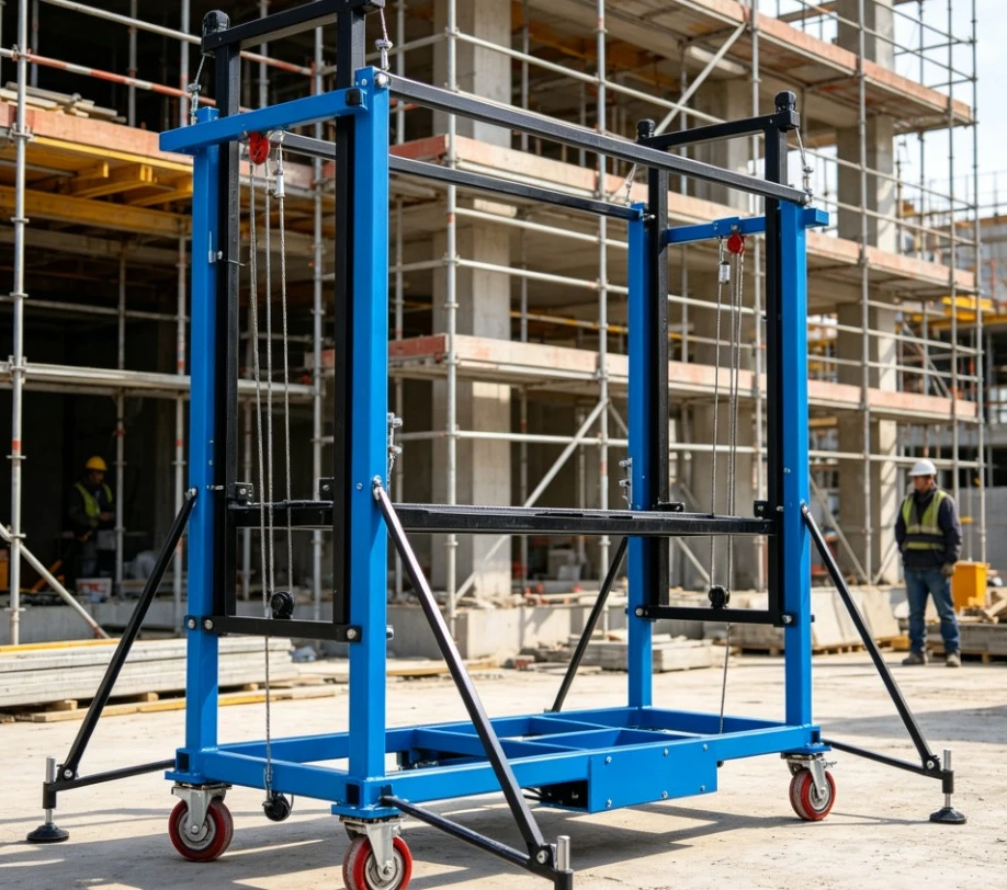 Customized Electric Scaffold Construction Site Mobile Lifting Platform Construction Scaffolding Mobile Drywall Lift