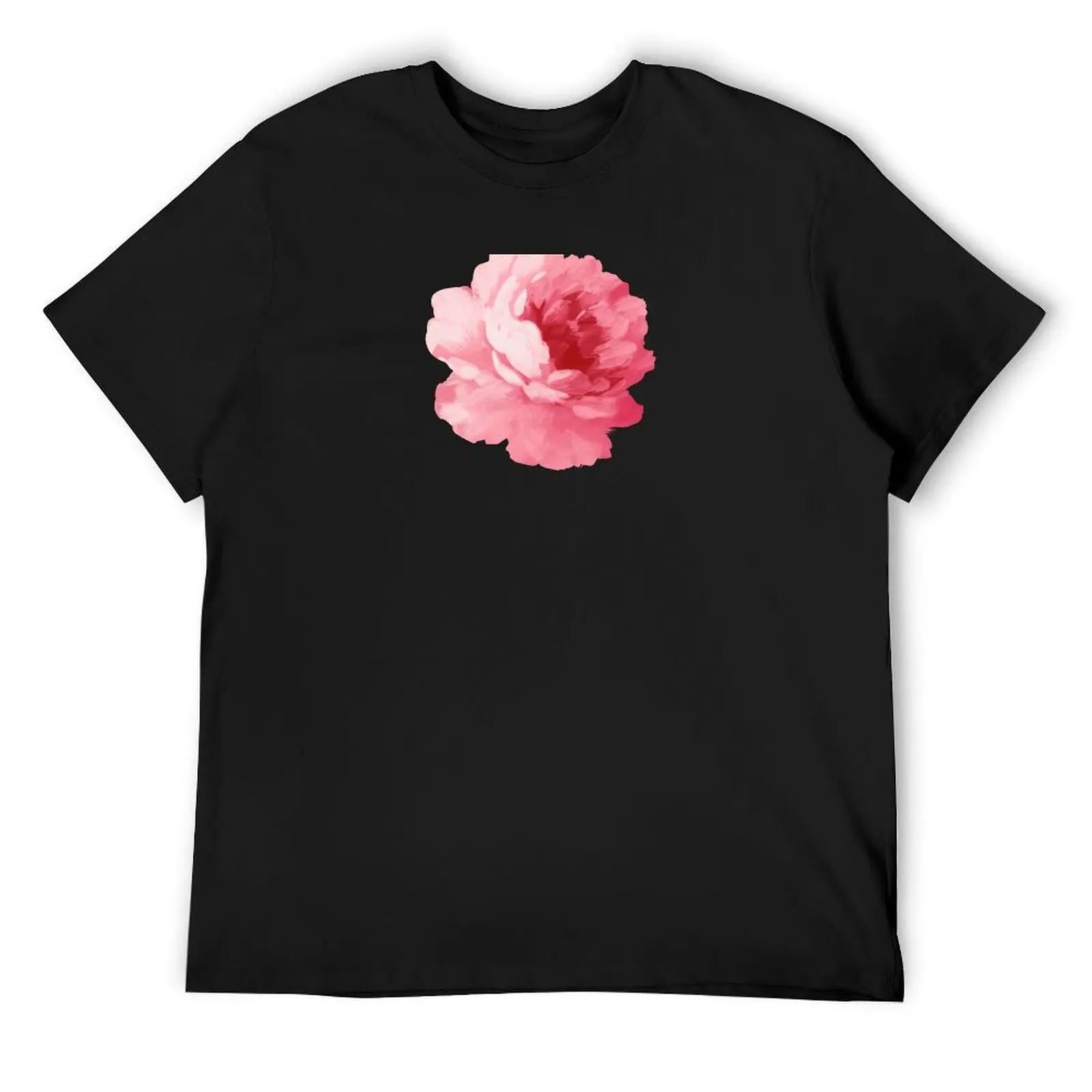 

Flower pink peony T-Shirt sports fans funny gifts shirts graphic korean fashion compression shirt men