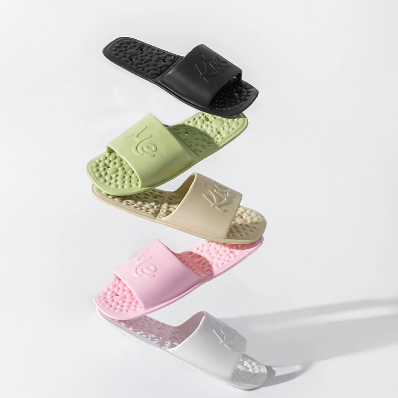 Women's Foldable Portable Travel Slippers, Non-Slip Quick-Drying Shower Sandals for Hotel, Business Trip & Home Bathroom Use - view 3