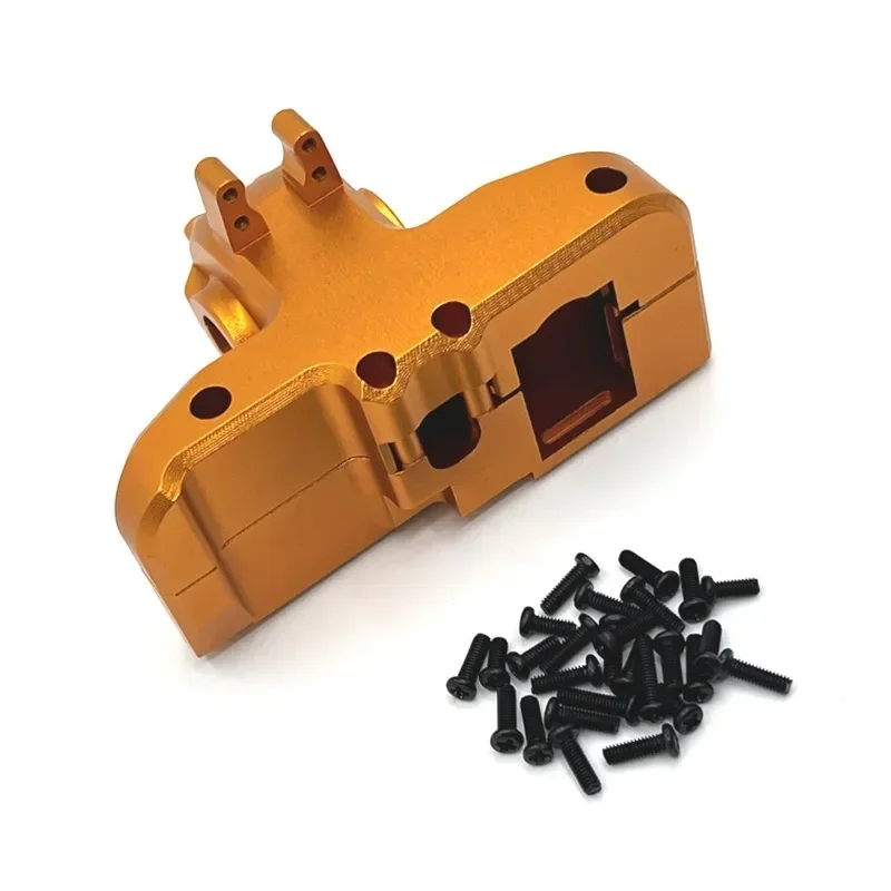 MJX Hyper Go 14209 14210 Metal Rear GearBox Housing Gear Box Differential Case 1/14 RC Car Upgrade Parts Accessories