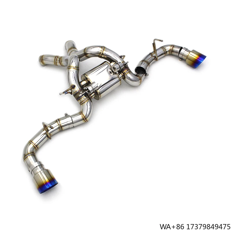 

Custom Catback Exhaust for Mclaren 540C/570S/570GT 3.8 2015+ OEM Factory Valve Control Stainless Steel Exhaust Muffler System