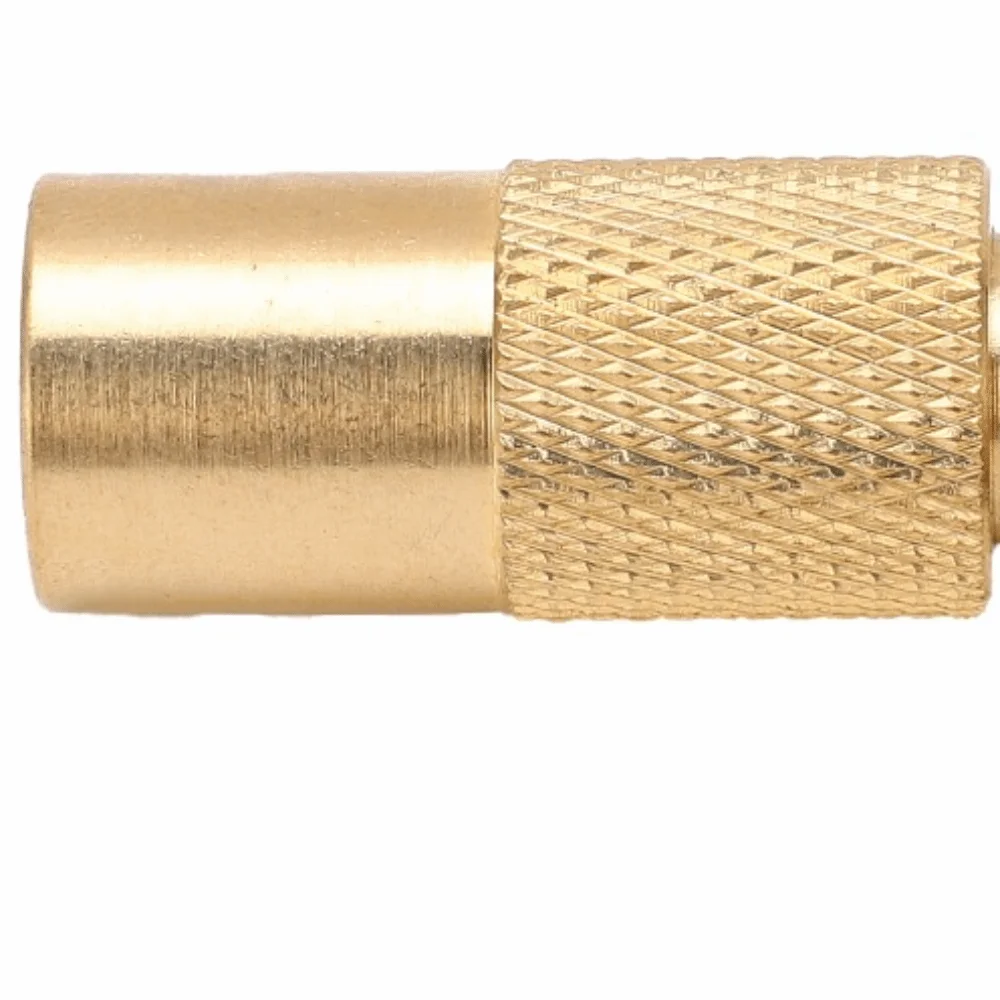 9/16 to 5/8 Propane Refill Adapter 90 Degree Good Sealing Brass Gas Adapter Corrosion Resistance Compact Gas Fitting Adapter