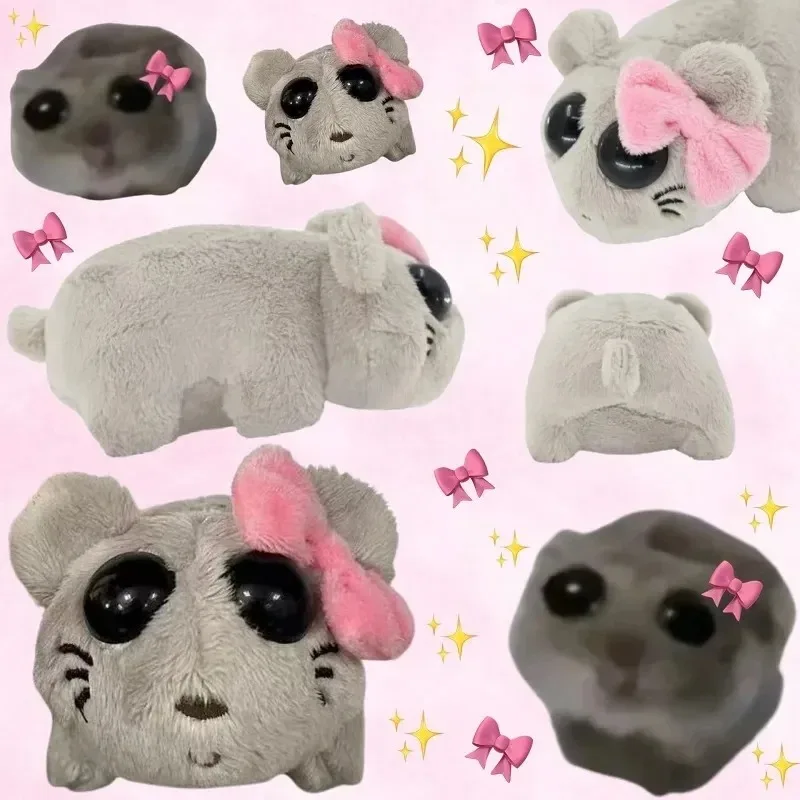 Musica triste criceto Meme peluche divertente suono criceto peluche bambole Kawaii giocattoli per bambini regali compleanno regali di san valentino