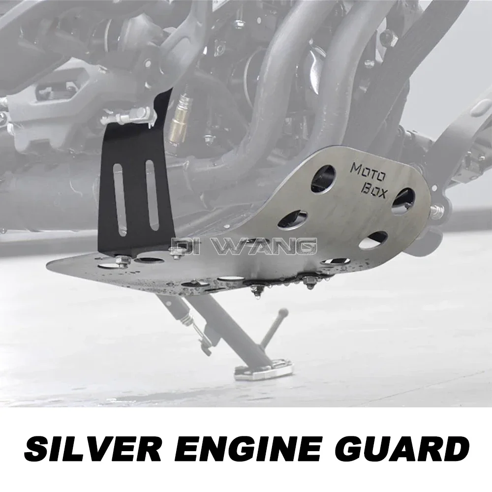 Motorcycle Engine Lower Mud Guard Metal Chassis Decorative Accessories Suitable for Loncin VOGE CU525 525-CU CU-525