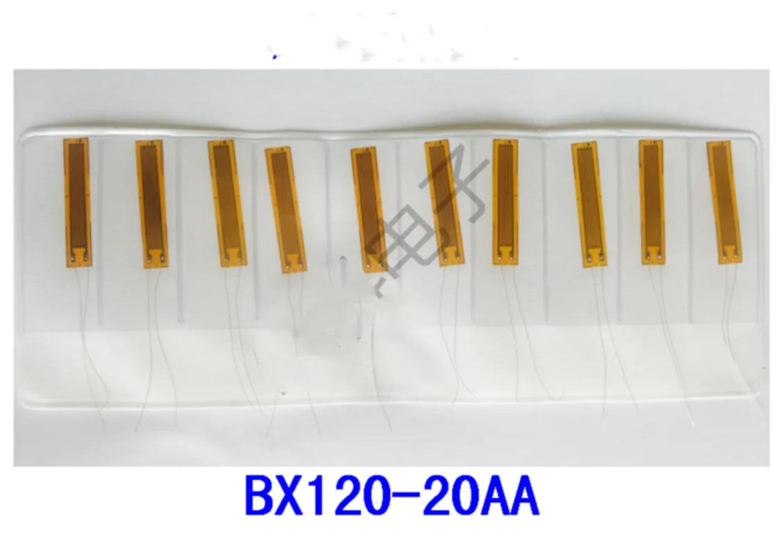 30pcs Foil resistance strain gauge / strain gauge / concrete strain gauge BX120-20AA  120ohm 20mm