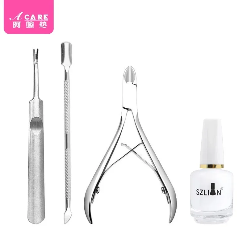 

Dead Skin Fork E1-Manicure with Dead Skin Fork Nail Polish Steel Push Dead Skin Cutting Nail Art Tool Dead Skin Push