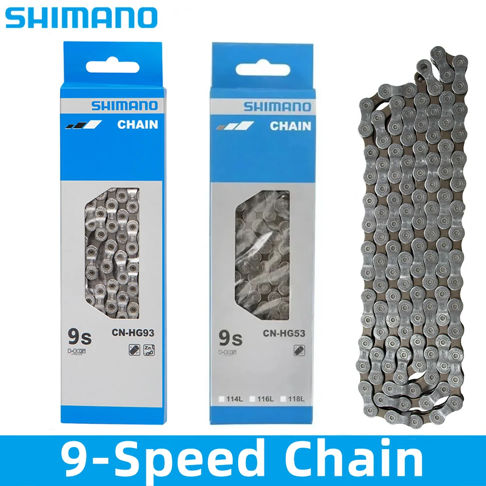 

Original SHIMANO KMC X10 Bike 8/9/10/11/12 Speed Chains 112/116/118/126 Links CN-HG53 CN-HG93 Road MTB Mountain Bicycle Chains