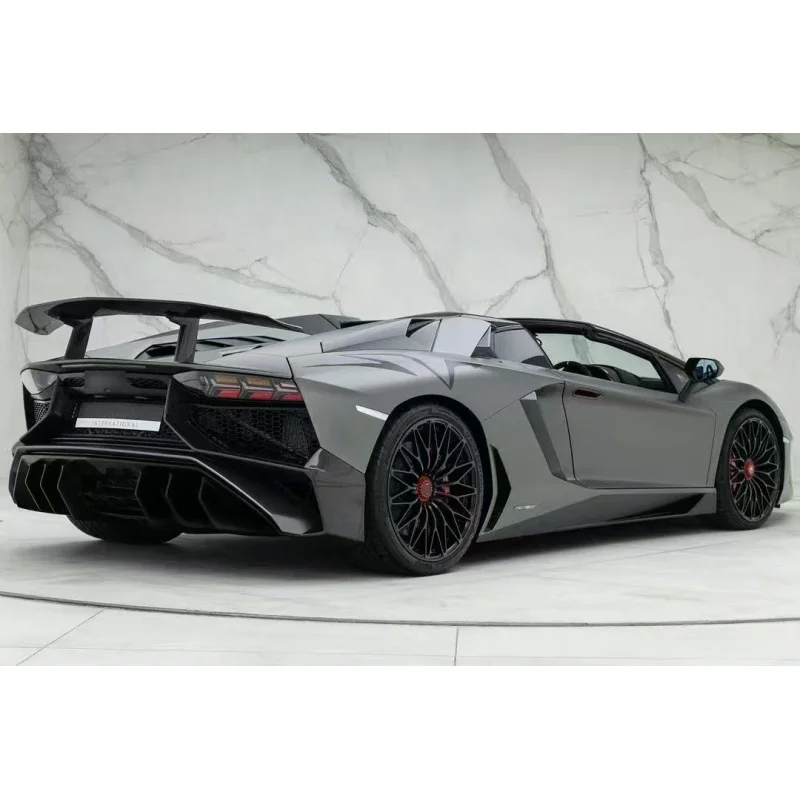 For Lamborghini bull aventador to SV kit - dry carbon fibre include Front and Rear car bumper side skirts