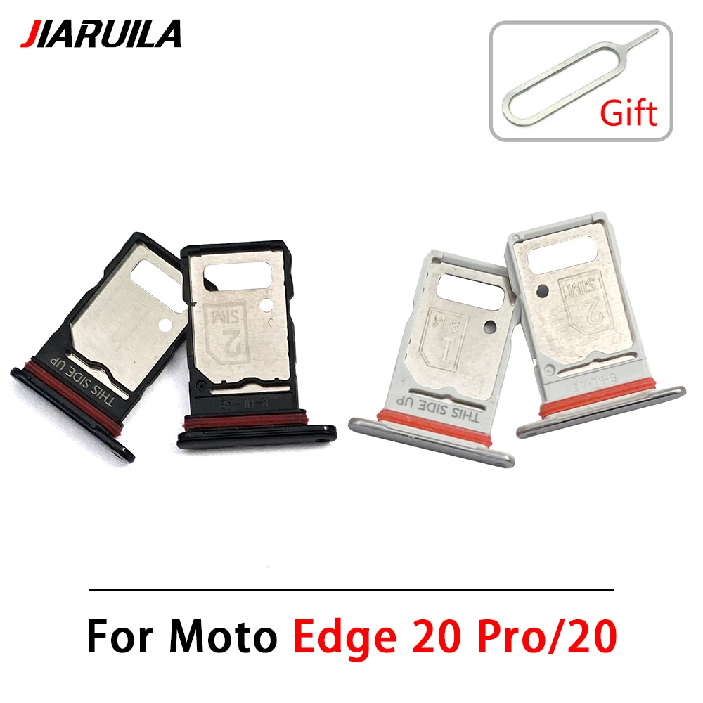 SIM kart yuvası tepsi tutucu adaptörü aksesuarları için Moto E6i E30 Tools Edge 20 Pro SIM kart tepsi değiştirme araçları pimleri ile