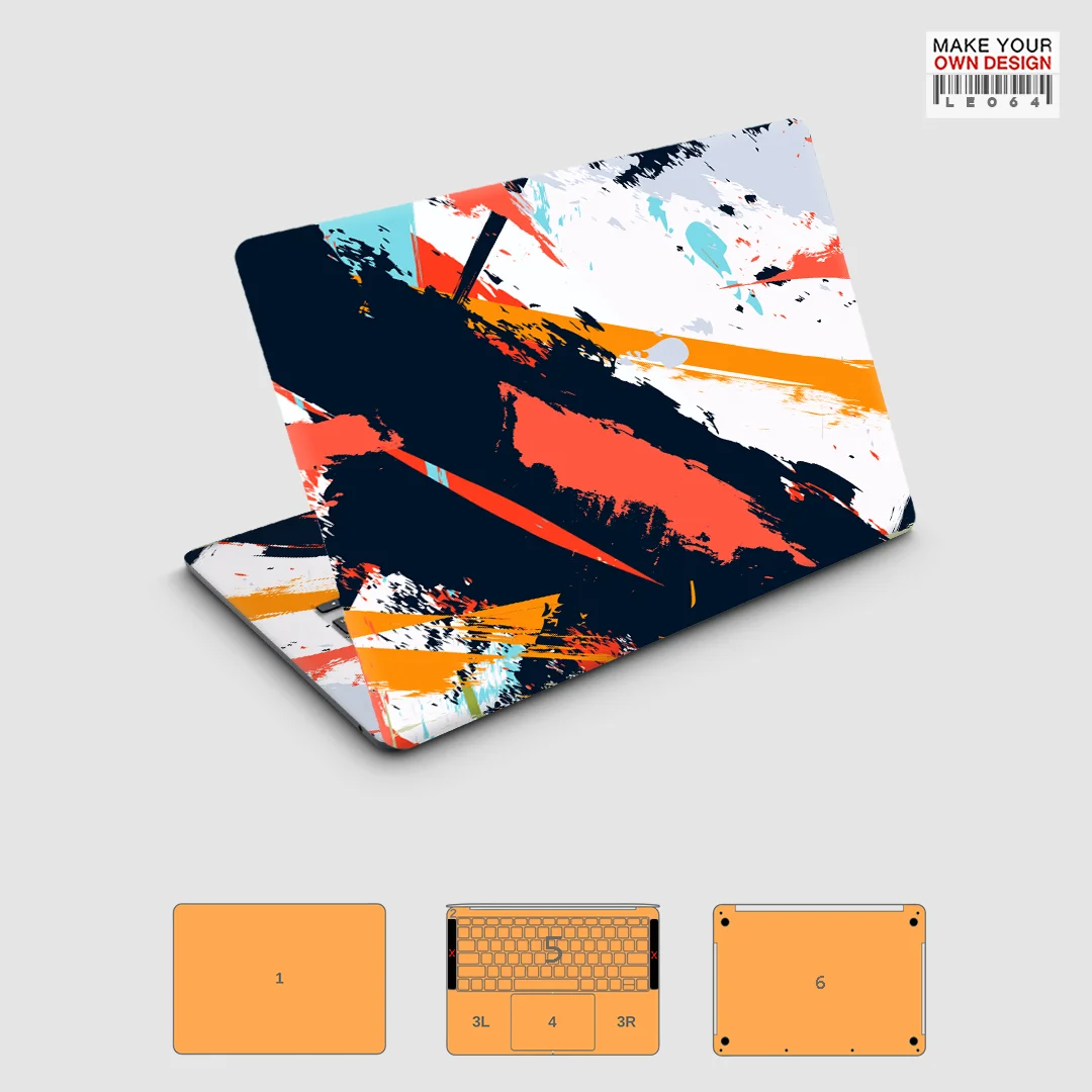 XRT Wrap Vinyl Decal for MacBook Pro & Air 13/14/15/16 (M1 M2 M3 M4) 2026 2025 2024Protective Sticker