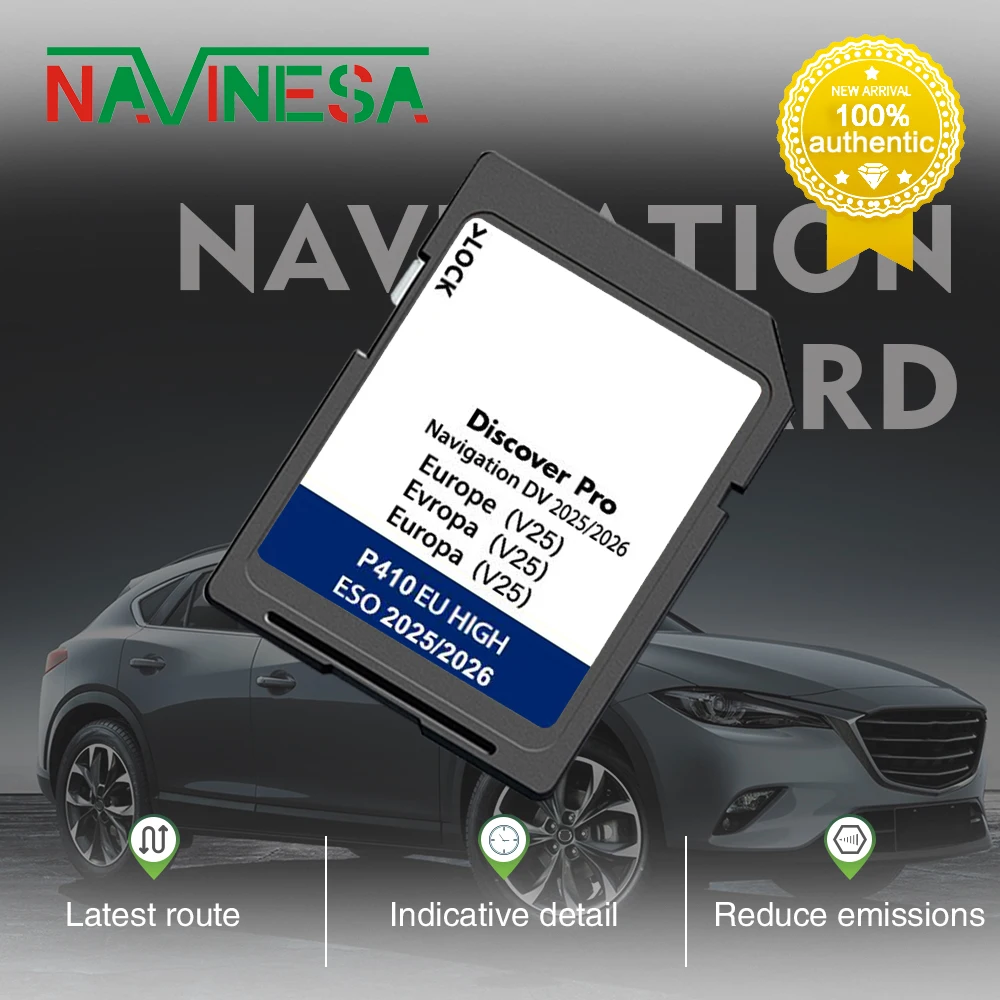 مناسبة لسيارة Volkswagen Golf 5G Sedan من 2013 إلى 2017، اكتشف الملاحة في السيارة Pro Media SD GPS، تحديث خريطة الاتحاد الأوروبي والمملكة المتحدة