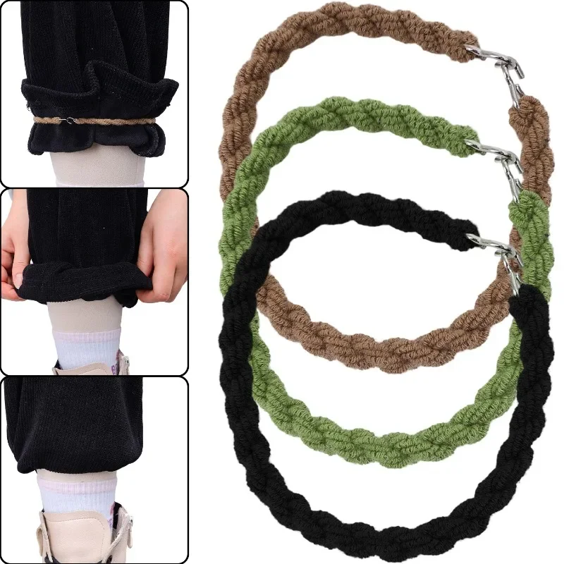 Outdoor Boot Straps Camping Bands Elastic Portable Blousing Rope for Leggings Trousers Heavy Duty Bungee Cord Style Outdoor
