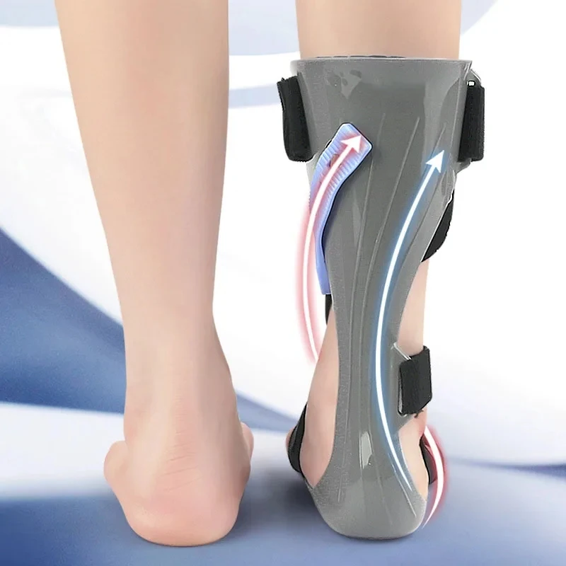 Foot Drop Orthotics Adjustable Half-palm Eesign Valgus Orthotics Stroke Hemiplegia Rehabilitation Shoes Elasticity Foot Supports