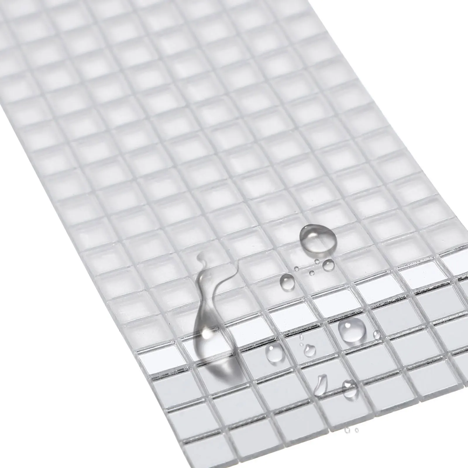 

DIY Self-Adhesive Square Mirror Mosaic Sticker Acrylic Wall Decals for Kitchen Bathroom Bar Decor Mirror Tiles Self Adhesive